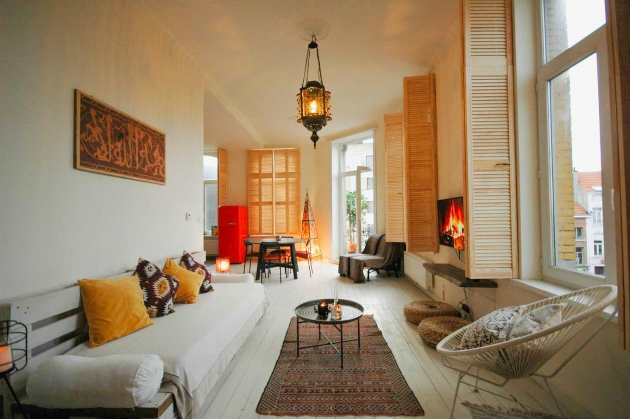 Sleep Inn - 1001 Nights Loft Citycenter With Balconyview Anvers Dış mekan fotoğraf